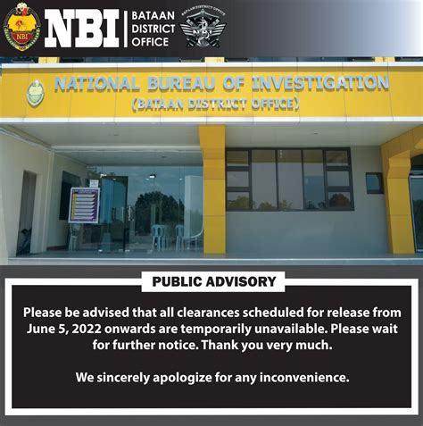 nbi orani bataan|NBI Bataan District Office .